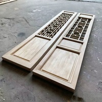 Panneaux muraux en bois massif écologiques YIWEI avec textures et design 3D pour les murs intérieurs modernes des hôtels et des bureaux