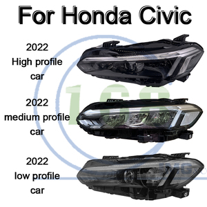 ไฟหน้ารถยนต์คุณภาพสูงแบบดั้งเดิม เหมาะสำหรับ Honda <span class=keywords><strong>Civic</strong></span> รุ่นที่ 11 ปี <span class=keywords><strong>2022</strong></span> - Product Image 4