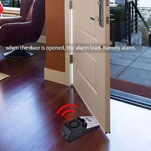 Portable Plastic Door <b>Stop</b> <b>Alarm</b> Anti-theft Wireless Security System Indoor Use Home Hotel Dormitory Safety Usa Mairun Brand - Product Image 2