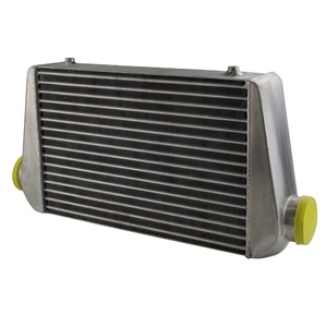 Aluminium 3 Zoll Einlass und Auslass Frontmontierter Ladeluftkühler 450x300x90mm - Product Image 1