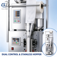 Machine d'emballage alimentaire automatique et facile à utiliser pour noix, haricots, avec fonctions de revêtement et de remplissage PLC, pour bonbons, tabac, textiles et sacs de marchandises