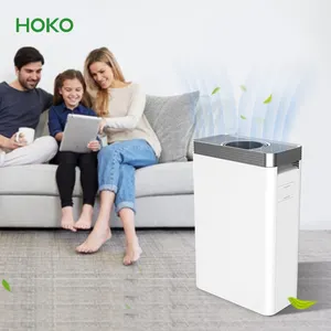 Compact design family air cleaners, ions touch panel air purifier