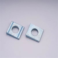 Din435 Surface Treatment Polished 304 Stainless Steel M6 square Washer for Building