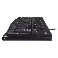 Kombo Keyboard dan Mouse Berkabel MK120 USB Plug and Play Ukuran Penuh untuk PC Laptop Desktop OEM Grosir Logo Kustom
