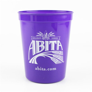 Copa de plástico Squat Stadium, color rojo, 16oz - Product Image 5