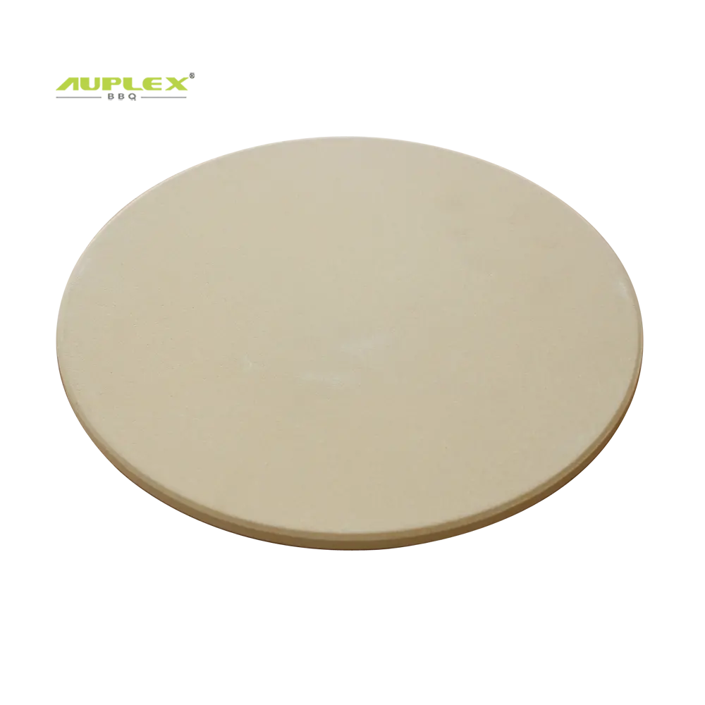 Kamado BBQ Round Ceramic Pizza Oven Baking Refractory Pizza Stone