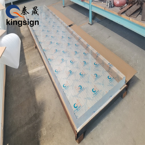 Kingsign chất lượng tốt đúc khối Bảng điều khiển Acrylic tấm <span class=keywords><strong>plexiglass</strong></span> cho cửa sổ hồ bơi - Product Image 3