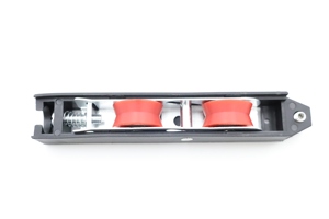 Rueda Doble de Nylon <span class=keywords><strong>para</strong></span> Mosquiteras de Puertas y Ventanas, Accesorios de Plástico <span class=keywords><strong>para</strong></span> Puertas y Ventanas, Precio de Fábrica - Product Image 4