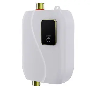3000W Electric Water Heater Digital Display Instantaneous Water Heating Kitchen Bathroom Tankless Shower Hot Water Heater