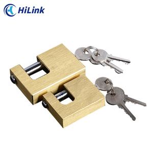 Candado de cobre Rectangular de latón de gran tamaño de 90mm sin MOQ, cerradura de puerta Candado anticorte a prueba de herrumbre para longitud - Product Image 5