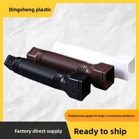 Tuyau de drainage télescopique pour eaux pluviales, extérieur, en polyéthylène haute densité, flexible, pour périmètre de villa, toit de bâtiment DSG18