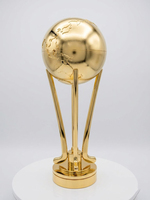Trophée de football en résine, statue personnalisée en gros pour les boutiques de cadeaux pour les fans de sport