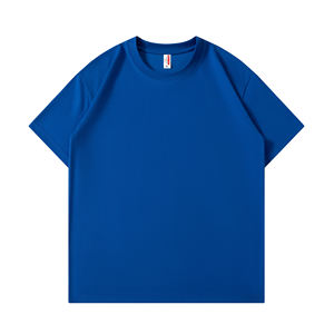 เสื้อยืดพิมพ์ลายโอเวอร์ไซส์สำหรับผู้ชายผ้าถักแบบถักผ้าคอตตอนน้ำหนักมาก - Product Image 5