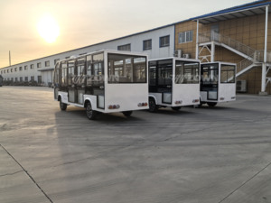 Bus électrique de tourisme nouvelle conception, 23 places, moteur puissant, pour parcs d'attractions - Product Image 5