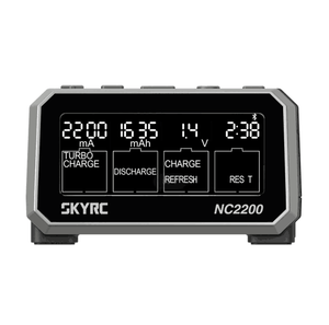 เครื่องชาร์จแบตเตอรี่ SKYRC NC2200 12V/2.0A 4 ช่อง สำหรับแบตเตอรี่ AA AAA พร้อมฟังก์ชั่นวิเคราะห์แบตเตอรี่ NiMH/NiCD ชาร์จเร็วแบบ Turbo  ปล่อยประจุและรีเฟรช  แบบ Private Mold น้ำหนัก 370 กรัม - Product Image 1