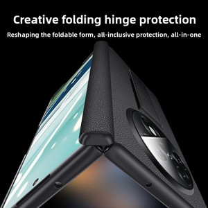 เคสโทรศัพท์ OPPO Find N5 พร้อมสายคล้องมือ บานพับแม่เหล็ก ป้องกันรอบด้าน ฟิล์มกันรอยในตัว ป้องกันแรงกระแทก - Product Image 2