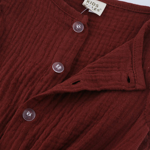 Vêtements pour enfants en gros, combinaison en coton pour nouveau-né, combinaison en velours côtelé pour filles, provenant de Chine - Product Image 4