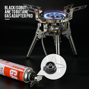 Efficiënt Kamp <span class=keywords><strong>Outdoor</strong></span> Camping Wandelen Fornuis Brander <span class=keywords><strong>Adapter</strong></span> Split Type Gaspatroon Cilinder Gastank <span class=keywords><strong>Adapter</strong></span> <span class=keywords><strong>Adapter</strong></span> - Product Image 4