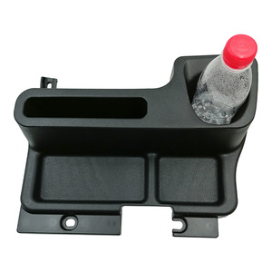 กล่องเก็บกลางแบบถ้วยอเนกประสงค์สำหรับ Land Cruiser LC76 LC70 LC78สีดำวัสดุ ABS - Product Image 3