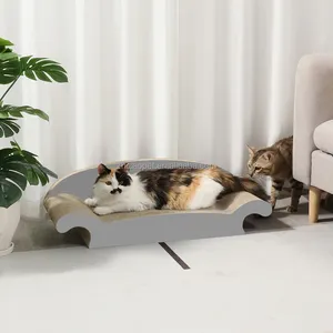 Qualidade Premium Durável Grande Cat Lounge Sofá-cama Reciclar Papelão Cat Scratcher