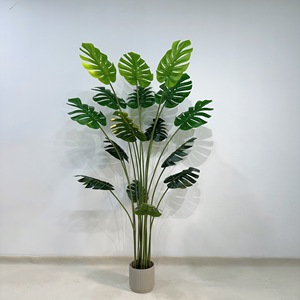 Factory Wholesale <b>Artificial</b> Monstera Plant Real Touch Faux Tropical Plant for Home Office Hotel Decoration - Product Image 3
