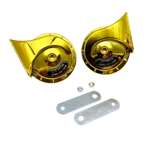 Bocinas para Auto, Bocina de Trompeta para Auto de 12V, Bocina Modificada Colorida, Bocina Eléctrica para Auto de Alta Frecuencia 300dB Resistente al Agua - Product Image 4