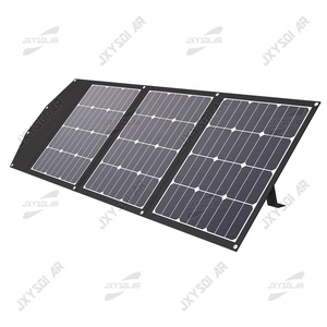 120W Foldable Solar Panel SunPower Cells for Portable Power Station Solar Generator Solar Charger <strong>12V</strong> <strong>Battery</strong> Off Grid Solar - Product Image 1