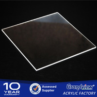 Feuille acrylique 18x24 pouces 1/8 pouces d'épaisseur plexiglas transparent en plastique panneau de plaque de Perspex pour signe, cadre Photo, artisanat