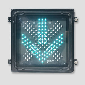 Alta Luminosità 300 millimetri Croce Rossa Verde Freccia HA CONDOTTO LA Sicurezza del Traffico Segnale di Avvertimento Luce - Product Image 2