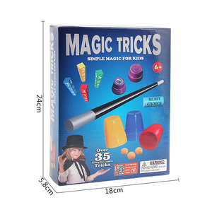 35Pcs giocattoli scientifici per bambini principianti bacchette per spettacoli magici <span class=keywords><strong>giochi</strong></span> Prop giocattoli <span class=keywords><strong>trucchi</strong></span> magici - Product Image 4