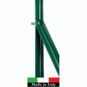 Flecha en Forma de 'L' de Hierro Recubierta de Plástico Verde para Soporte de Postes de Cerca, 200 cm de Altura, Productos de Cercado - Product Image 1