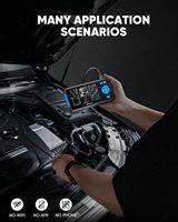 Caméra d'inspection de tuyaux en vente directe d'usine, 2MP HD Pixel, écran IPS 4,3 pouces, 1080P, endoscope industriel