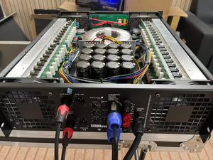 CA50 3U High power class H 1800W 2-channel professional audio power amplifier for sound system performance venue - Product Image 2