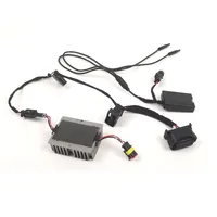 Calandre avant de voiture, calandre de course, grilles avec éclairage LED blanc pour BMW Série 5 F10 F11 2010-2016 51137261355 51137261356