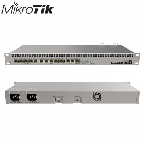 Mikrotik RB1100AHx4 13x Gigabit Ethernet Ports Enterprise Wired Router RB1100AHx4