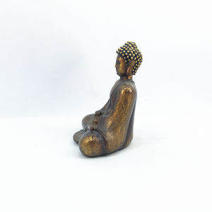 カスタマイズ可能な黄金の樹脂座っている瞑想禅仏<span class=keywords><strong>Shakyamuni</strong></span>像 - Product Image 5