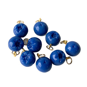 Soldes d'été : Charme pendentif en acier inoxydable, motif fruits (fraise, avocat, orange, citron), mignon, avec conservation de la couleur sous vide - Product Image 4