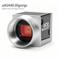 Kamera Pintar Basler AlA2440-20gm Seri AlA 5MP GigE untuk IMX264 20fps Global Shutter C-Mount