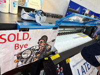 2023 imprimante à ceinture en maille d'encre Latex en vrac Hongkiet pour Hp L25500 L2610 L26500 avec autocollant de réflexion de la lumière