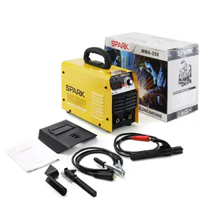 SPARK MMA-250 High quality welding machine 1ph 230V Inverter DC MMA Portable Home Welder