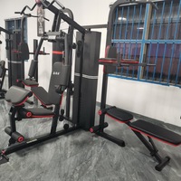 Machine de fitness à domicile Smith 3 stations avec croisement de câbles - Modèle MS631 Équipement d'exercice unisexe