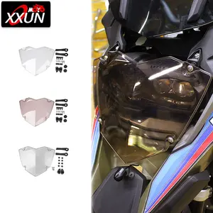 XXUN मोटरसाइकिल सामने हेडलाइट कवर लेंस बीएमडब्ल्यू के लिए गार्ड रक्षक R1200GS आर 1200 1250 जी एस R1250GS नियंत्रण रेखा साहसिक 2013-2021