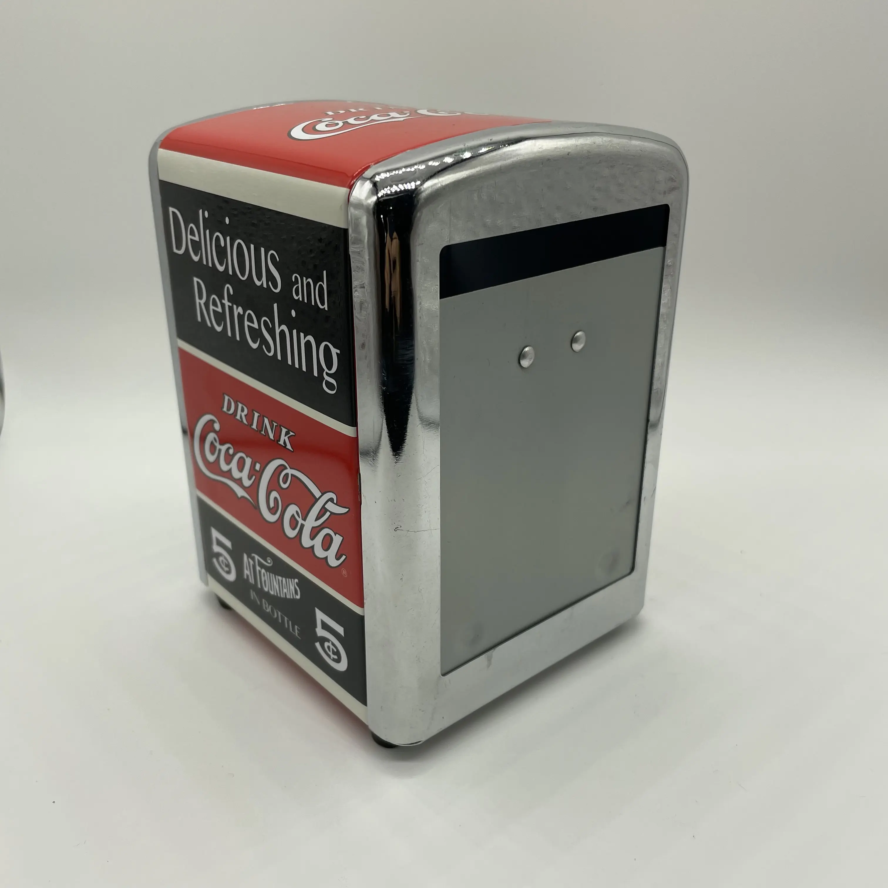 Custom Vintage Van Coke Carton Napkin Holder For Restaurants Room