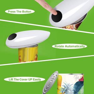 Yy765 Custom Hands Free Food-Safe Battery Operated Openers With Logo Wholesale Automatic Electric Can Opener - Product Image 6