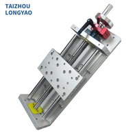 Module de table coulissante automatique à vis en T, réglage fin linéaire XYZ manuel, rail de guidage de précision croisé avec roulement