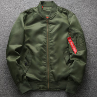 Blouson Bomber MA1 Homme Personnalisé avec Logo d'Usine OEM, Style Décontracté Chic pour Hommes