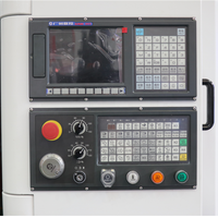 Torno CNC de Cama Inclinada Horizontal de Alta Resistencia TCK56A, Máquina de Torneado Automática de un Solo Husillo con Control GSK de Alta Precisión