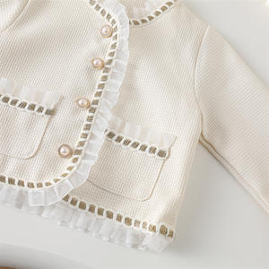 <span class=keywords><strong>Elegante</strong></span> <span class=keywords><strong>Completo</strong></span> Primaverile e Autunnale per Ragazze in Stile Coreano: Giacca a Maniche Lunghe e Gonna Plissettata - Product Image 2