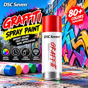 Vernice <span class=keywords><strong>Spray</strong></span> Acrilica Personalizzabile 250ml 400ml Resistente alla Luce, Bomboletta <span class=keywords><strong>Spray</strong></span> per Graffiti, Ricaricabile, Prezzo di Fabbrica - Product Image 1