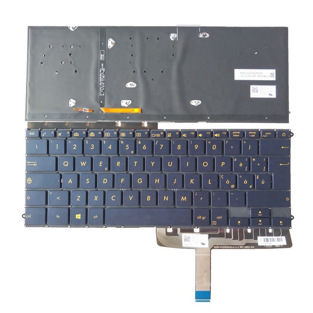 Good Quality Keyboard for  ASUS UX490 UX490CA UX490UA with Backlight Dark Blue Keycat